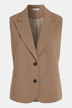 Lade das Bild in den Galerie-Viewer, PENN & INK N.Y. Waistcoat Weste Camel