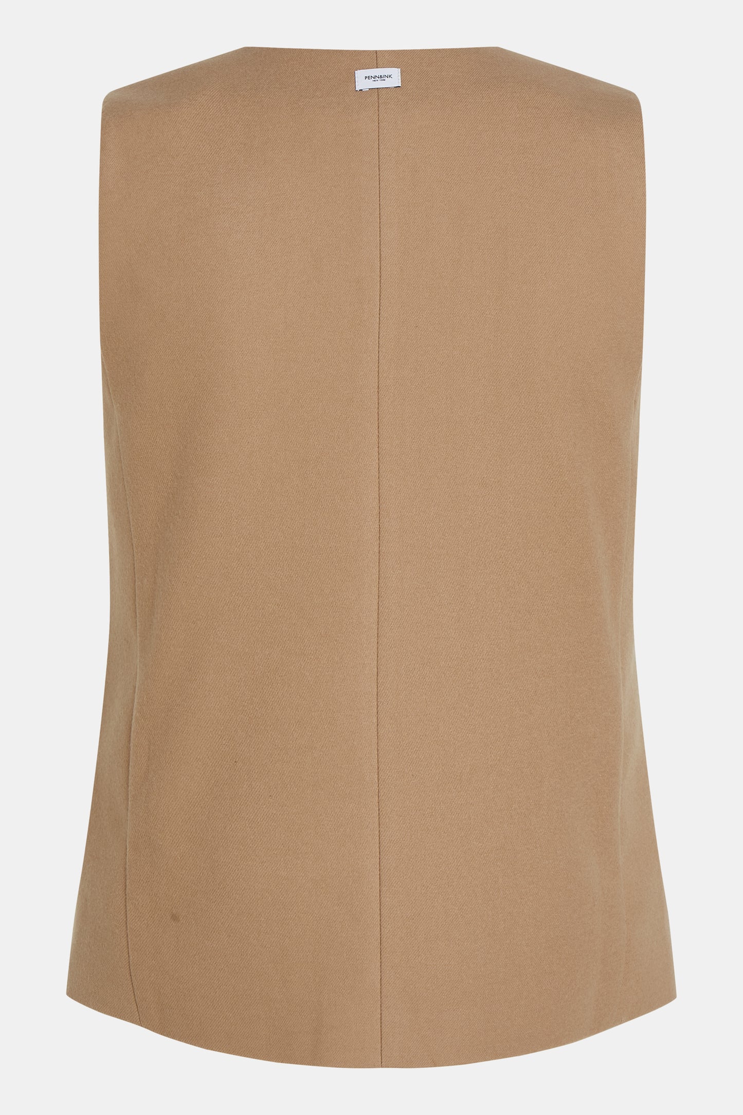 PENN & INK N.Y. Waistcoat Weste Camel