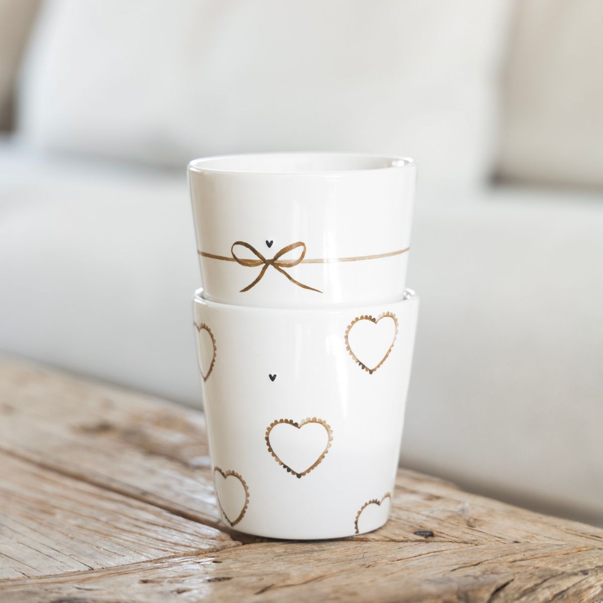 BASTION COLLECTIONS Tasse Herzen