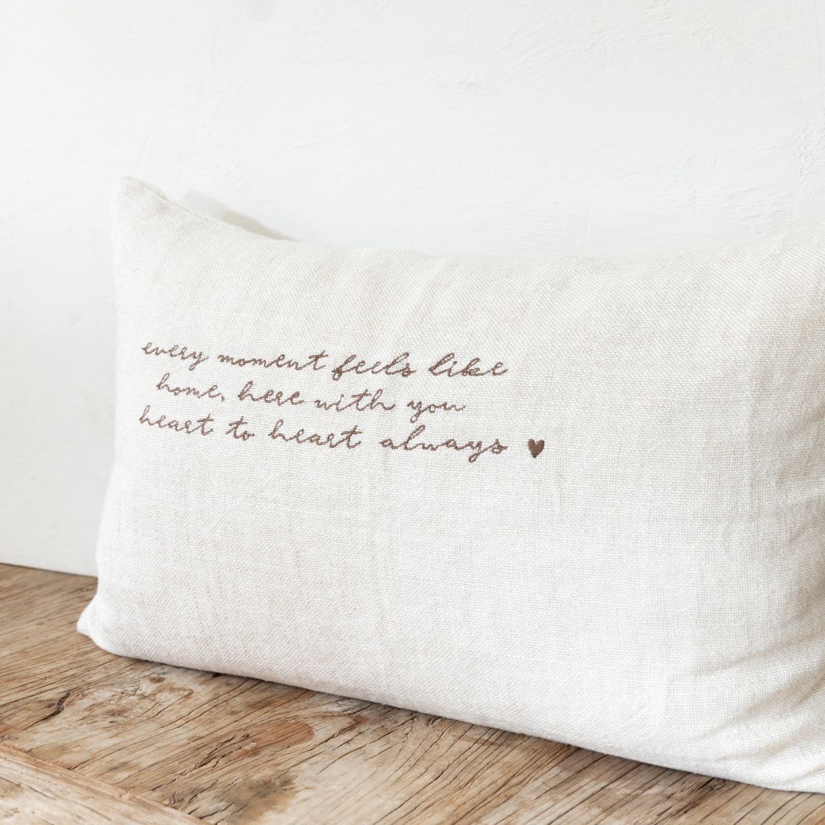 BASTION COLLECTIONS Kissen Light Naturel - Every Moment Always