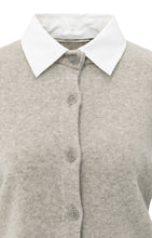 Lade das Bild in den Galerie-Viewer, YAYA Cardigan abnehmbaren Kragen