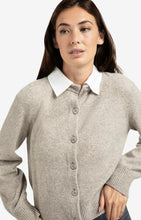 Lade das Bild in den Galerie-Viewer, YAYA Cardigan abnehmbaren Kragen