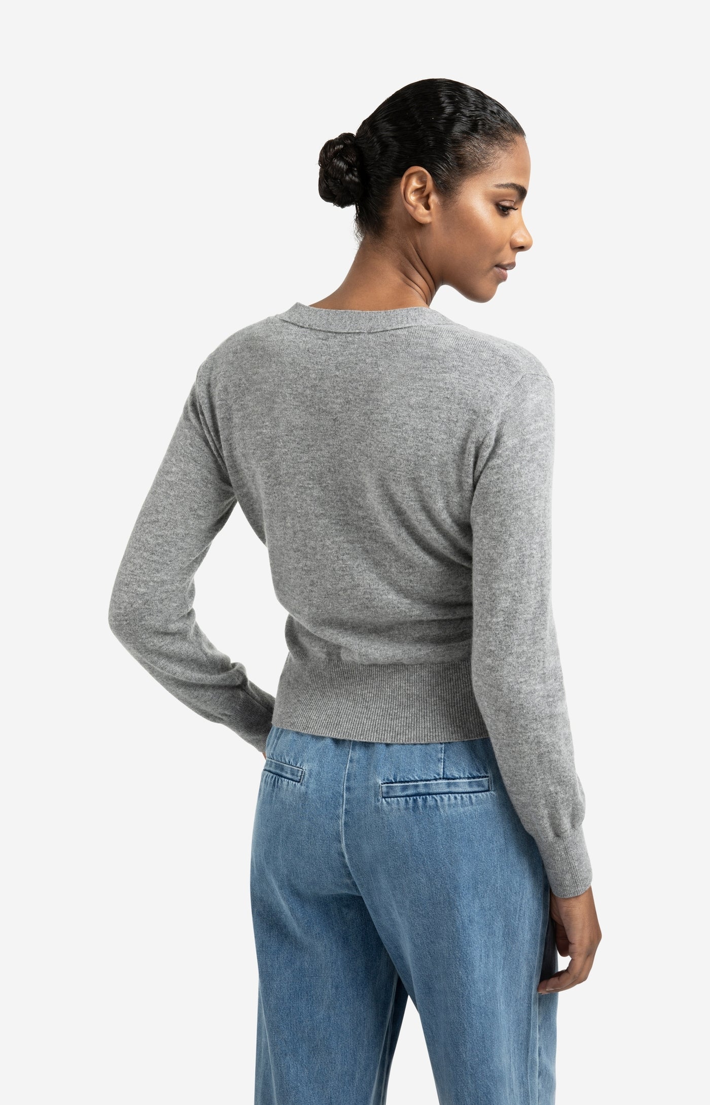 YAYA Cardigan mit Bindeverschluss