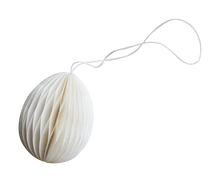 Lade das Bild in den Galerie-Viewer, DBKD Ovoid Large Wabenei white