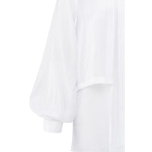 Lade das Bild in den Galerie-Viewer, YAYA Lagenbluse mit Balloonärmel White