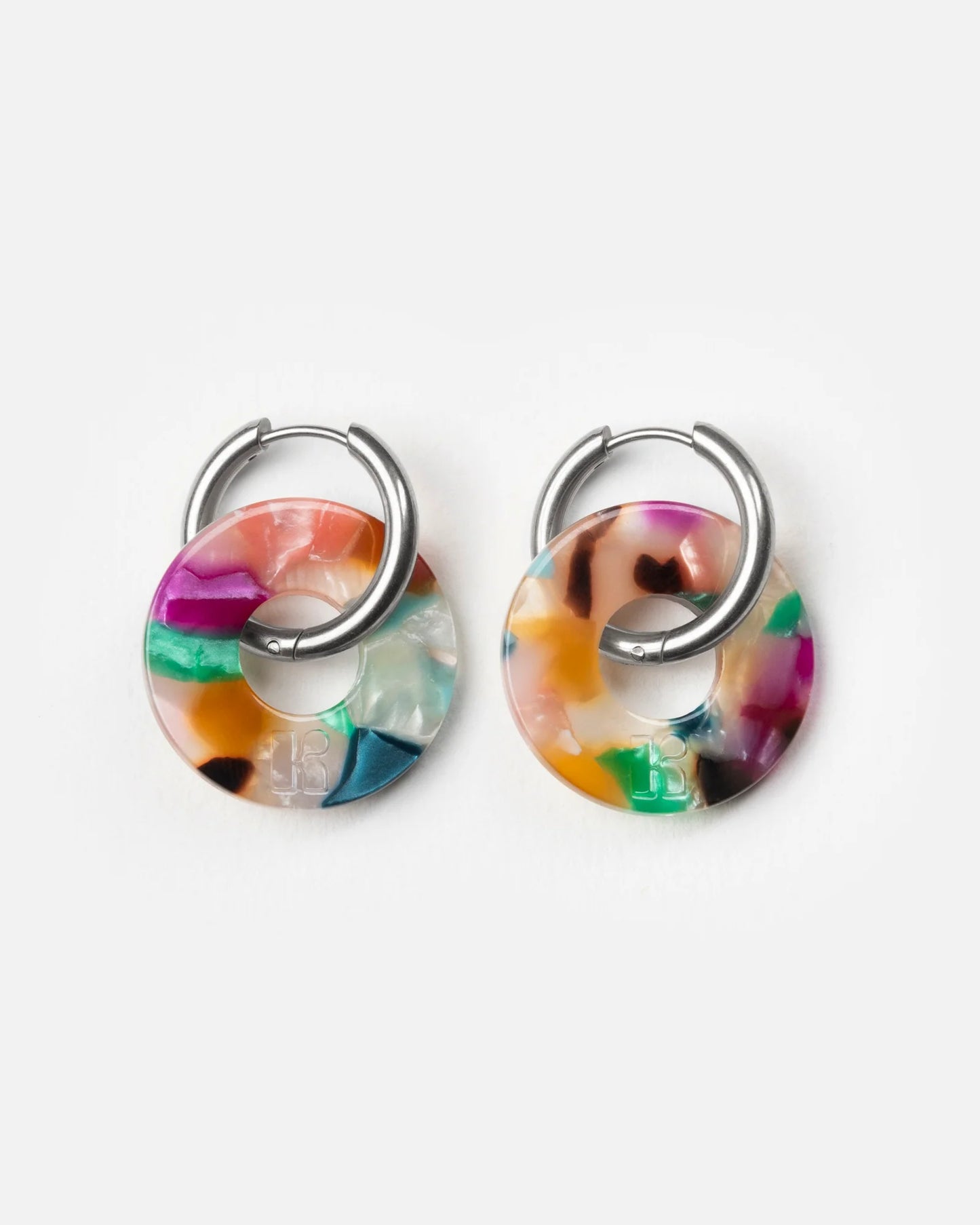 KURAGE GINZA Duo Creolen Donuts Confetti
