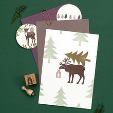 Lade das Bild in den Galerie-Viewer, PERLENFISCHER Stempel C114 Rentier