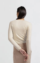 Lade das Bild in den Galerie-Viewer, YAYA Cardigan mit Tanktop Natur