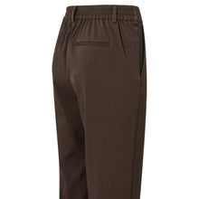 Lade das Bild in den Galerie-Viewer, YAYA Hose mit geradem Bein Chocolate Brown
