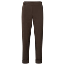 Lade das Bild in den Galerie-Viewer, YAYA Hose mit geradem Bein Chocolate Brown