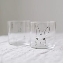 Lade das Bild in den Galerie-Viewer, EULENSCHNITT Trinkglas Hase
