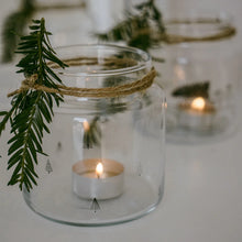 Lade das Bild in den Galerie-Viewer, EULENSCHNITT Vase aus Glas Tannen in 2 Größen