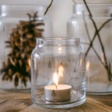Lade das Bild in den Galerie-Viewer, EULENSCHNITT Vase aus Glas Tannen in 2 Größen