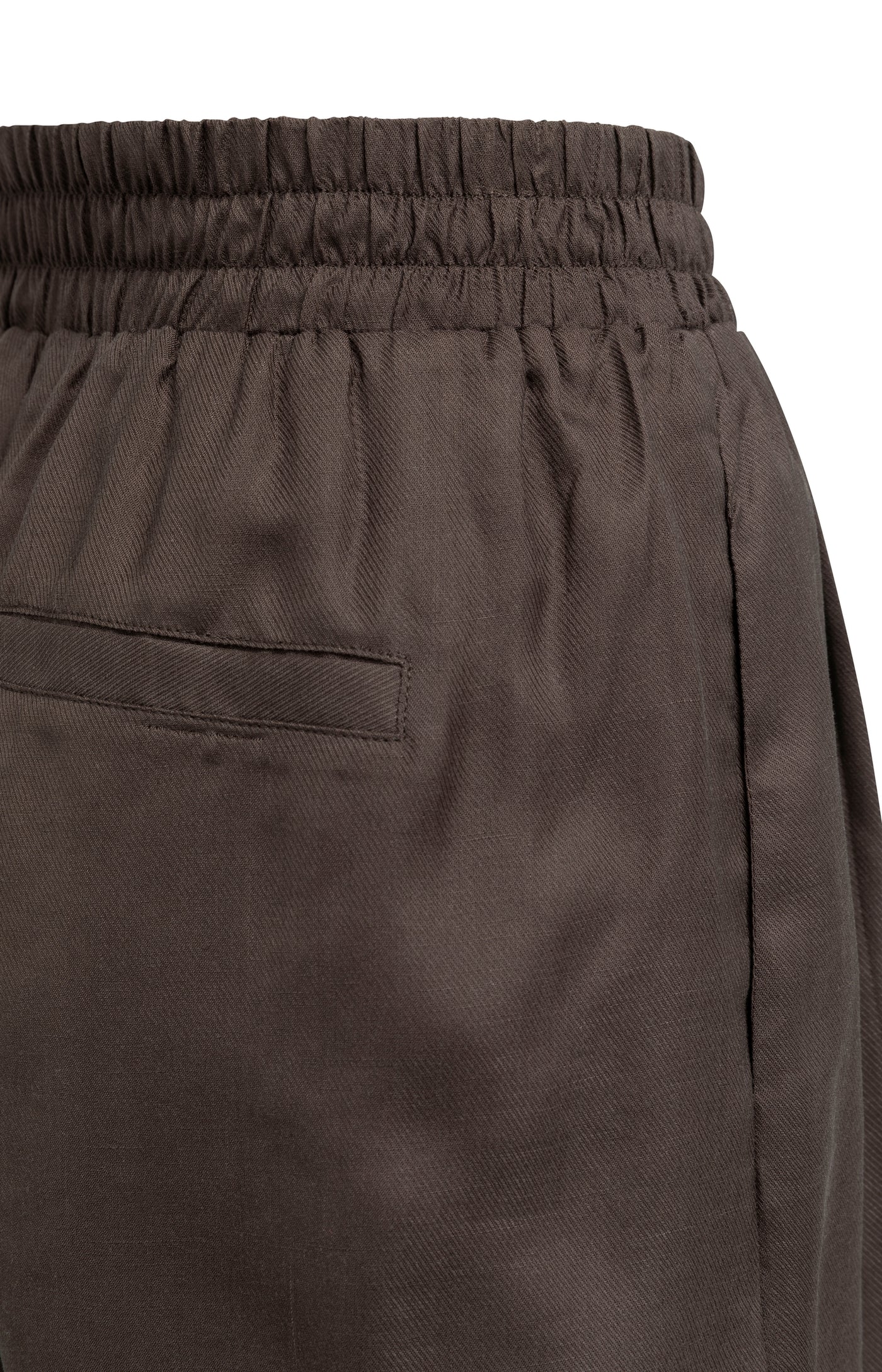 YAYA Highwaist Shorts Aubergine Purple