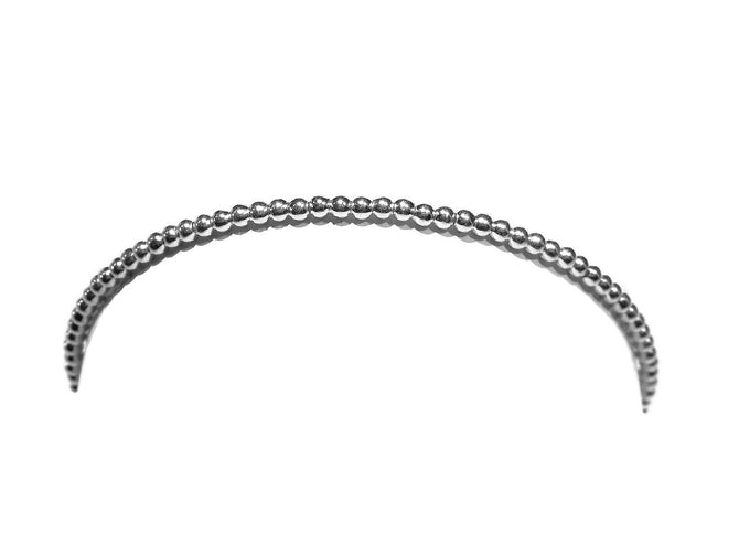 GNOES AMSTERDAM Flex Armband Silber 2 mm