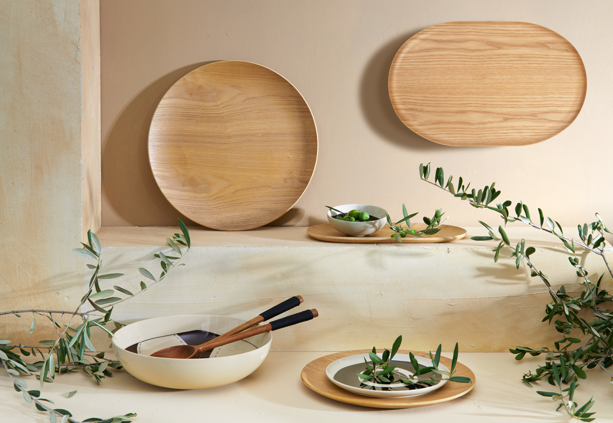 ASA SELECTION Salatbesteck Wooden