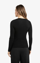 Lade das Bild in den Galerie-Viewer, YAYA Pullover Jersey-Oberteil mit Plisseedetails