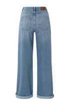 Lade das Bild in den Galerie-Viewer, YAYA Denim-Jeans mit umgeschlagenen Beinabschlüssen