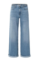 Lade das Bild in den Galerie-Viewer, YAYA Denim-Jeans mit umgeschlagenen Beinabschlüssen