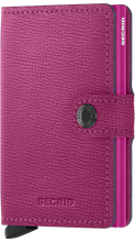 Lade das Bild in den Galerie-Viewer, SECRID Miniwallet Matte Black & Fuchsia