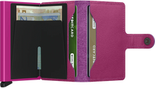 Lade das Bild in den Galerie-Viewer, SECRID Miniwallet Matte Black & Fuchsia