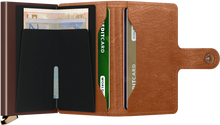 Lade das Bild in den Galerie-Viewer, SECRID Miniwallet Premium Emboss Cognac
