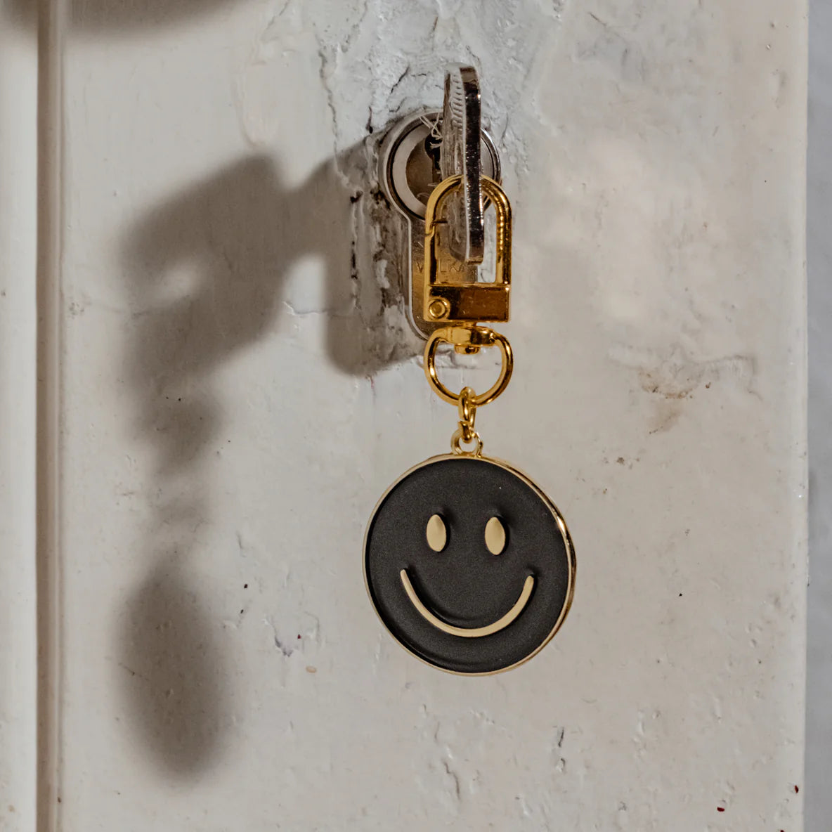 EULENSCHNITT Schlüsselanhänger Smiley
