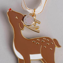 Lade das Bild in den Galerie-Viewer, EULENSCHNITT Baumschmuck Reh