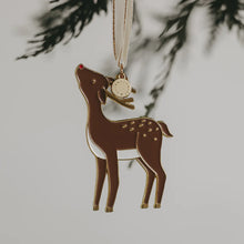 Lade das Bild in den Galerie-Viewer, EULENSCHNITT Baumschmuck Reh