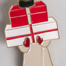 Lade das Bild in den Galerie-Viewer, EULENSCHNITT Baumschmuck Weihnachtsmädchen