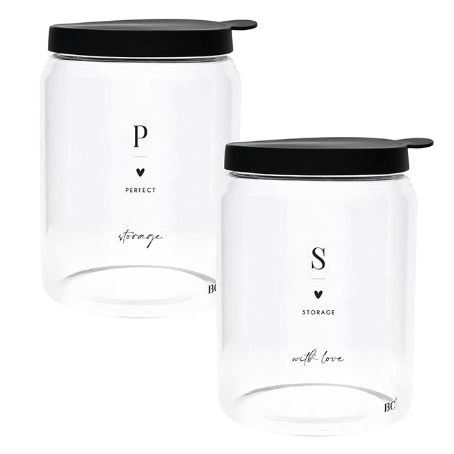 BASTION COLLECTIONS Vorratsglas Perfect Storage & Storage With Love