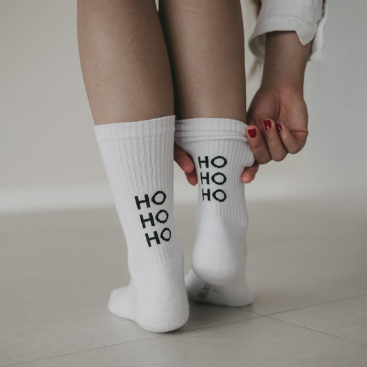 EULENSCHNITT Socken Ho ho ho