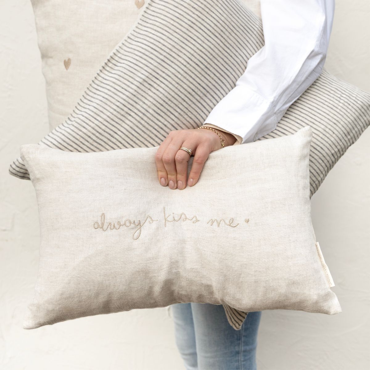 BASTIONCOLLECTIONS Kissenhülle Always kiss me
