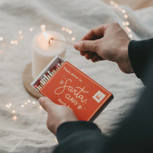 Lade das Bild in den Galerie-Viewer, EULENSCHNITT Streichhölzer Santa Claus