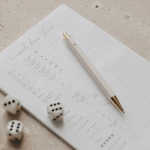 Lade das Bild in den Galerie-Viewer, EULENSCHNITT Kugelschreiber Herz creme