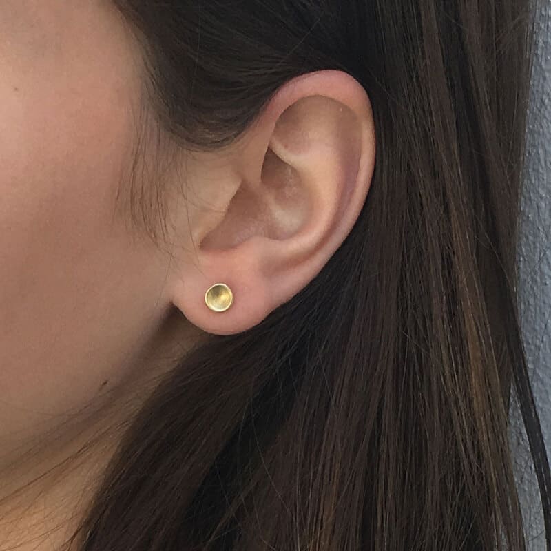 SUSICALA Ohrstecker Moon XS Gold Plated SQPMM-01