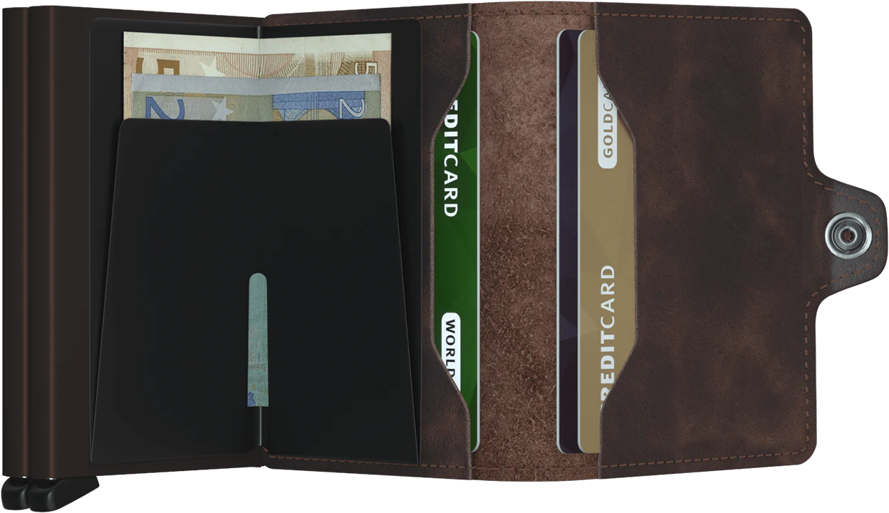 SECRID Twinwallet Vintage Chocolate