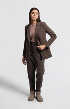 Lade das Bild in den Galerie-Viewer, YAYA Hose mit geradem Bein Chocolate Brown