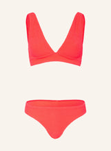 Lade das Bild in den Galerie-Viewer, SORBET ISLAND Bralette Bikini Aqua Cranberry