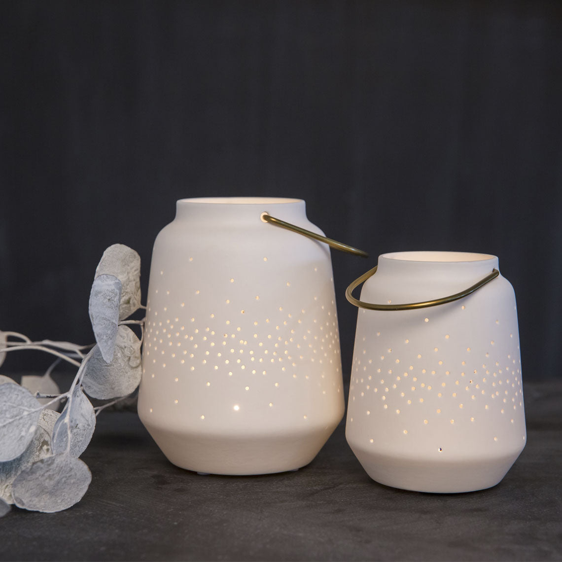 RAEDER DESIGN Mini Porzellanlaterne klein