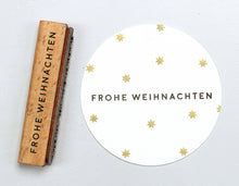 Lade das Bild in den Galerie-Viewer, PERLENFISCHER Stempel Frohe Weihnachten T067