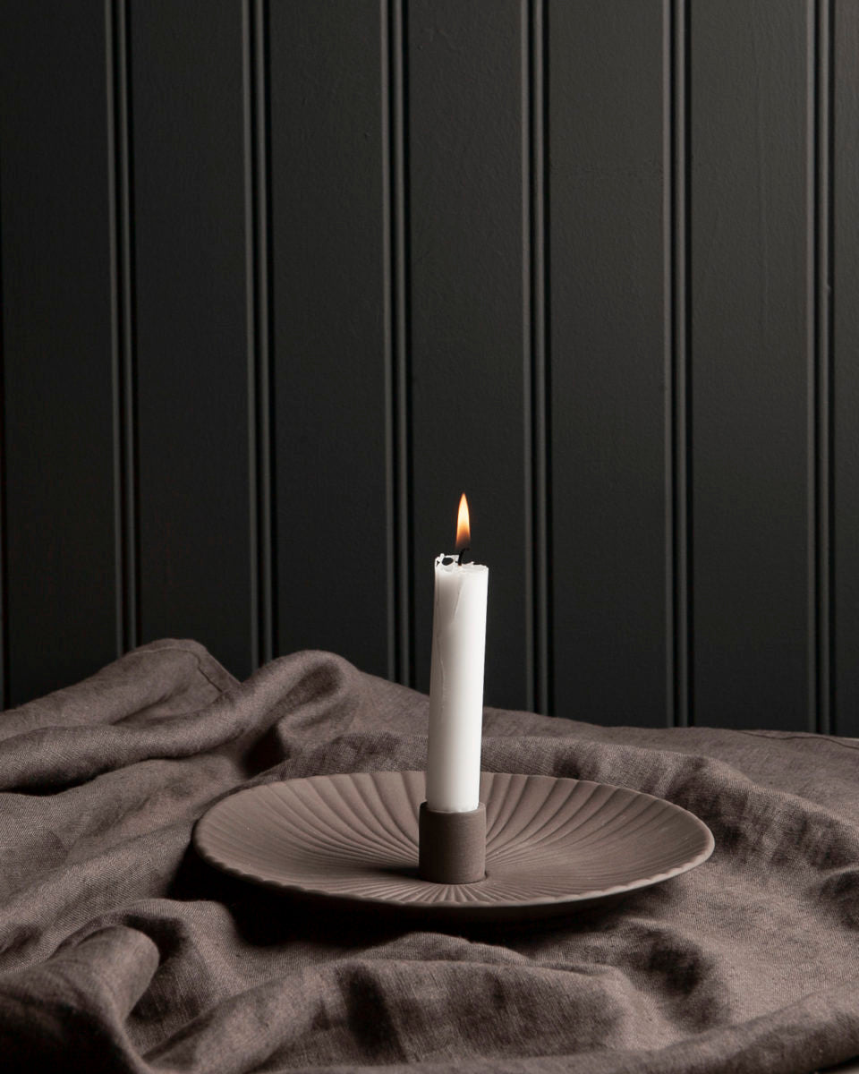 STOREFACTORY Kerzenhalter Holmby Large Braun
