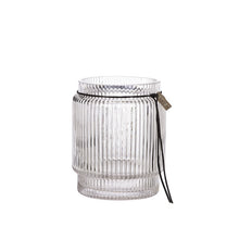 Lade das Bild in den Galerie-Viewer, ERNST Glasvase Rillenstruktur in 3 Größen