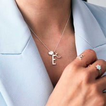 Lade das Bild in den Galerie-Viewer, DESIGN LETTERS Buchstabenanhänger A-Z Sterlingsilber 16 mm