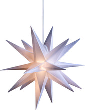 Lade das Bild in den Galerie-Viewer, Sterntaler 3D Stern 25 cm mit Trafo für Innen- und Außen