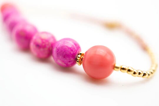 SCHMÜCKSTÜCK Armband Coral Pink