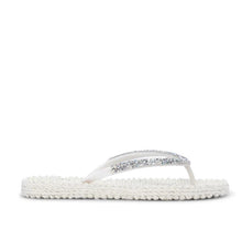 Lade das Bild in den Galerie-Viewer, ILSE JACOBSEN Zehentrenner Cheerful - Strass Creme