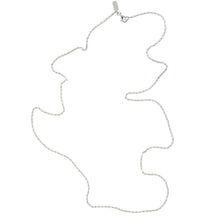 Lade das Bild in den Galerie-Viewer, DESIGN LETTERS Halskette Square Sterlingsilber in 2 Längen