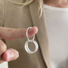 Lade das Bild in den Galerie-Viewer, SUSICALA Sophie 5 Twin Ring Sterlingsilber