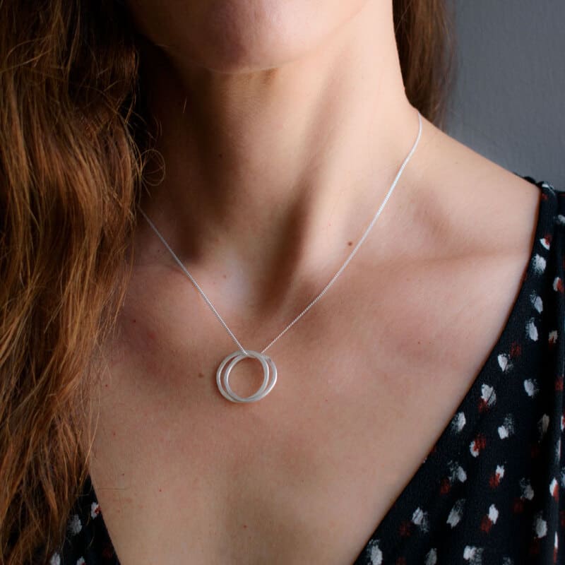 SUSICALA Halskette Twin M Sterlingsilber